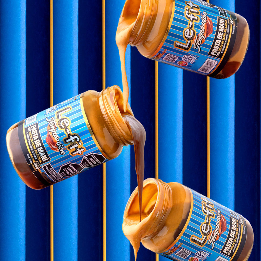 Mantequilla de Maní con Dulce de Leche – 360 g (Caja 20 frascos vidrio)