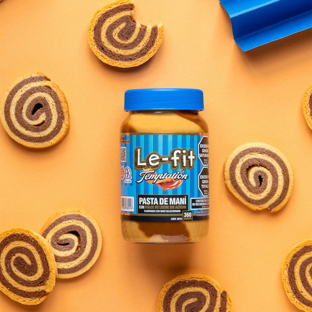 Mantequilla de Maní con Dulce de Leche – 360 g (Caja 20 frascos vidrio)