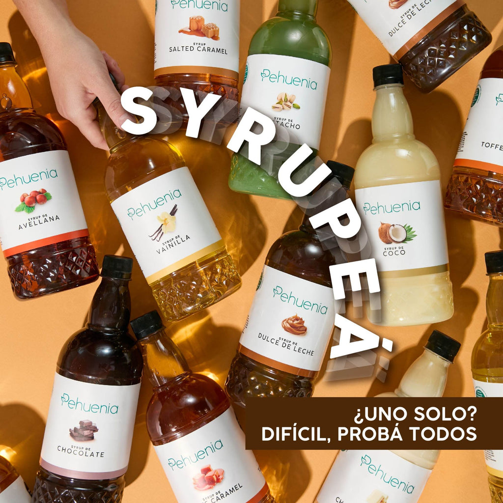 Syrup Chocolate Blanco - Caja de 4 botellas de 1 litro