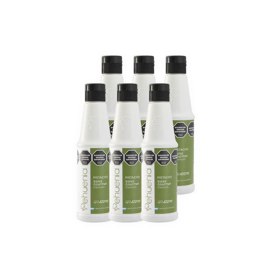 Salsa Pistacho – Caja 6 botellas 420 ml
